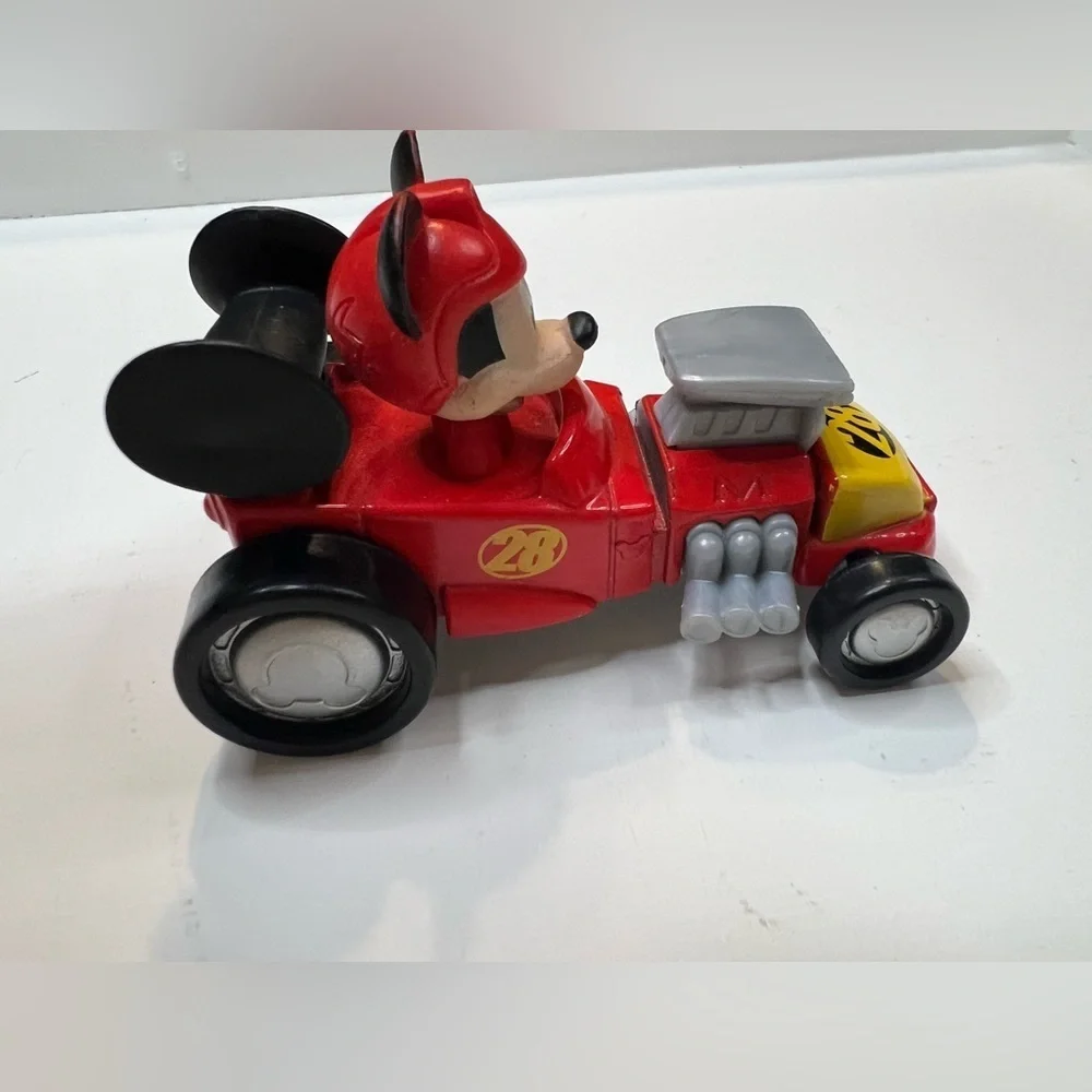 disney mickey mouse roadster racer car die cast